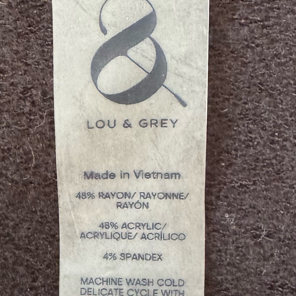 LOU & GREY SOFT CROSSOVER BLACK WOMEN’S JUMPSUIT-SMALL - Picture 5 of 5